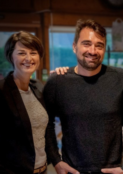 Philippe Roy, créateur des Fournils en 2007 et Anne qui le rejoint en 2018