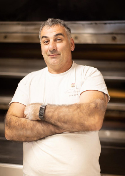 Eric Jeanneret, chef boulanger au Fournil d'Amancey