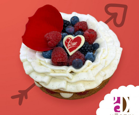 Cercle des Amoureux - Flower cake