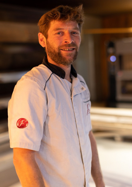 Régis Breney, associé et chef boulanger au Fournil de Morteau
