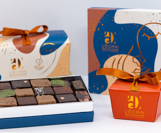 Ballotins de bonbons chocolats